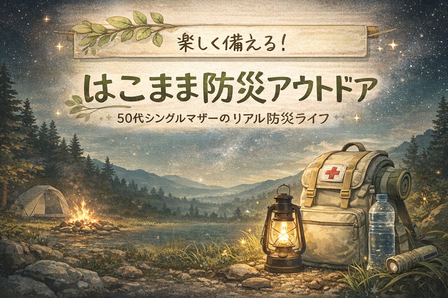 楽しく備える！はこまま防災アウトドア